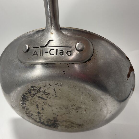 All-Clad Stainless Nonstick Fry Pan 8 Inch USA Made Scratch Wear Used Cookware - Picture 6 of 6